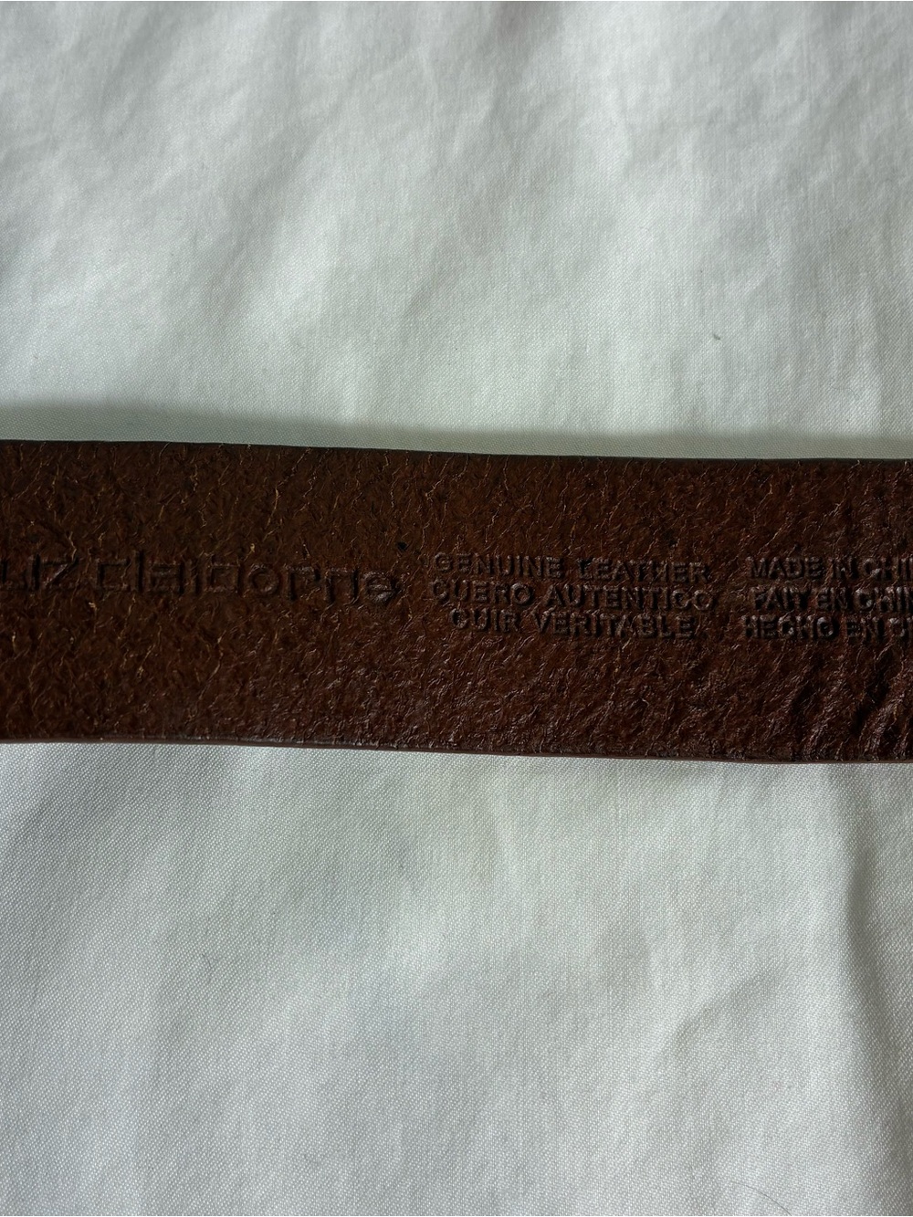 Vintage Liz Claiborne Womens Belt Sz L genuine leather Bohemian - Picture 5 of 10